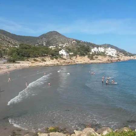 Magenta.pleno Centro De Sitges.wifi Y Piscina Сиджес